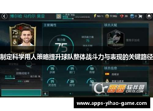 制定科学用人策略提升球队整体战斗力与表现的关键路径