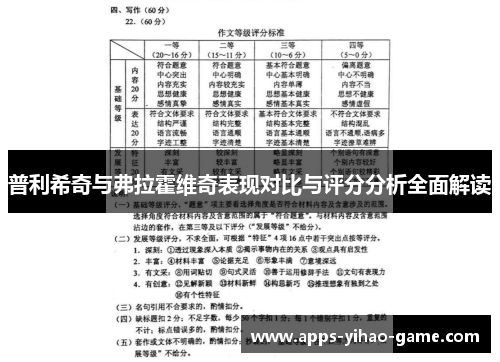 普利希奇与弗拉霍维奇表现对比与评分分析全面解读